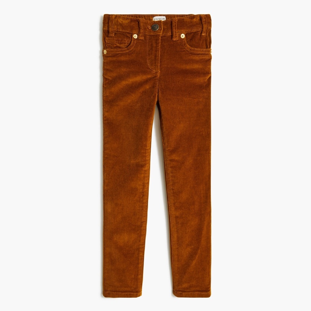J Crew Crewcuts Anywhere Corduroy Pants, Autumn Maple, sz 10, MSRP $49